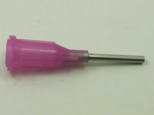 1pc. PRECISION PURPLE(16ga) 1/2" GLUE TIP